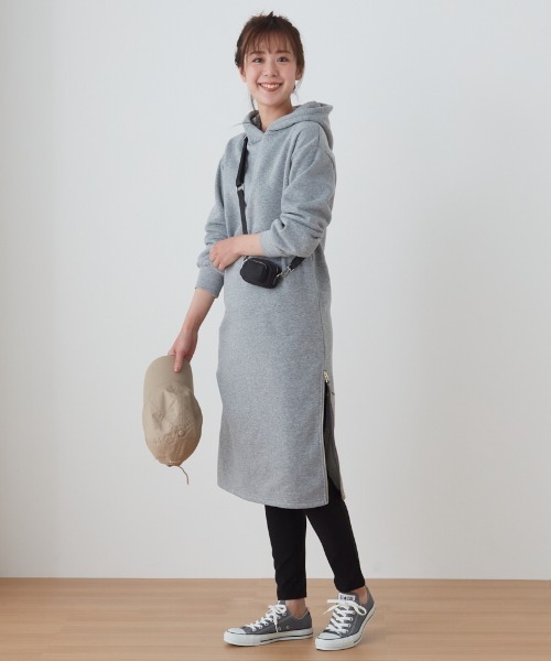 パンツ 【Tuche】 レーヨン混 スタイリッシュボトム スキニースタイル アンクル丈