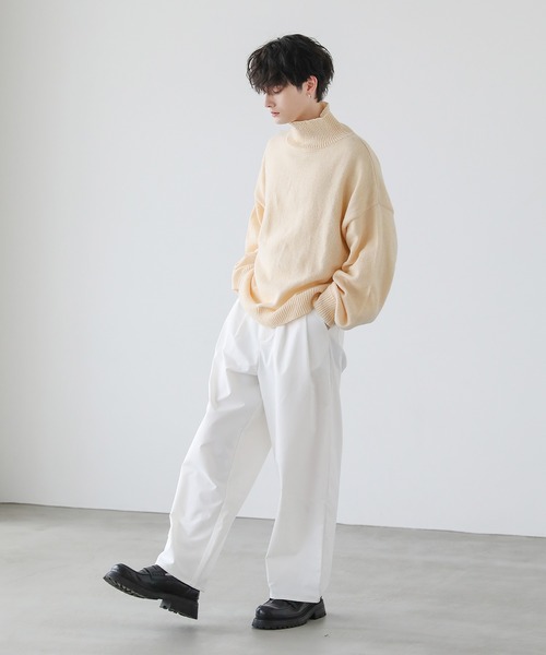 定価39600円 アパルトモン タートルネック Asymmetry Knit ASYMMETRY KNIT（ニット／セーター）｜L'Appartement