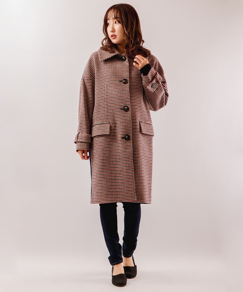 48 割引ネイビー キャメル M レディース Mサイズ相当 L レディース Lサイズ相当 Ll レディース Xlサイズ相当 おすすめネット アウター Abanico ブリティッシュスタイル バルカラーコート コート アウター レディースファッション ファッションネイビー