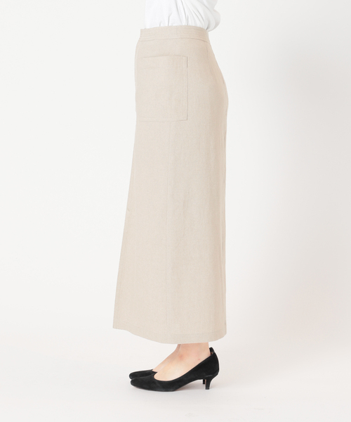 SLOBE IENA スカート リネンタイトスカート◇ : ZOZOTOWN Yahoo