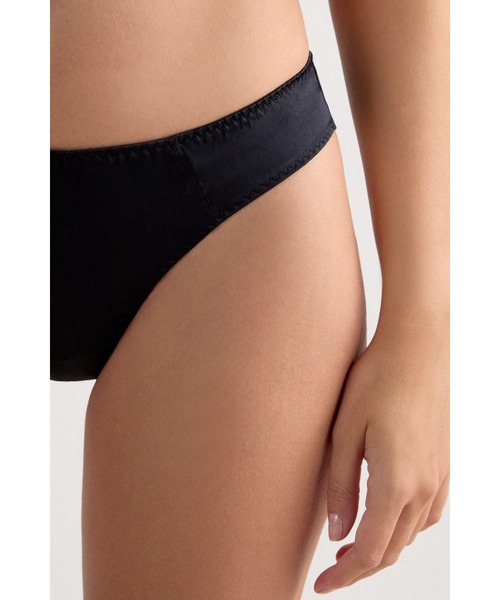 こ*ん様 intimissimi シルク ロングパンツ ブラック S Full Length Silk Pants | Intimissimi