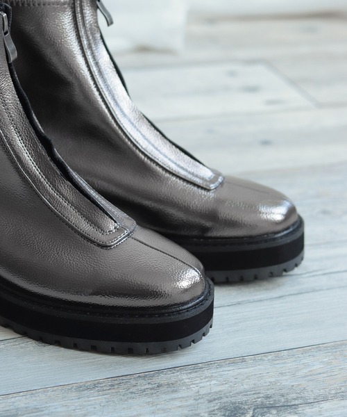 SESTO（セスト） ブーツ センタージップショートブーツ レディース