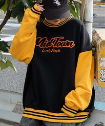 スウェット WEGO/ヘビーウエイト バイカラースリーブロゴプルオーバー｜ZOZOTOWN Yahoo!店