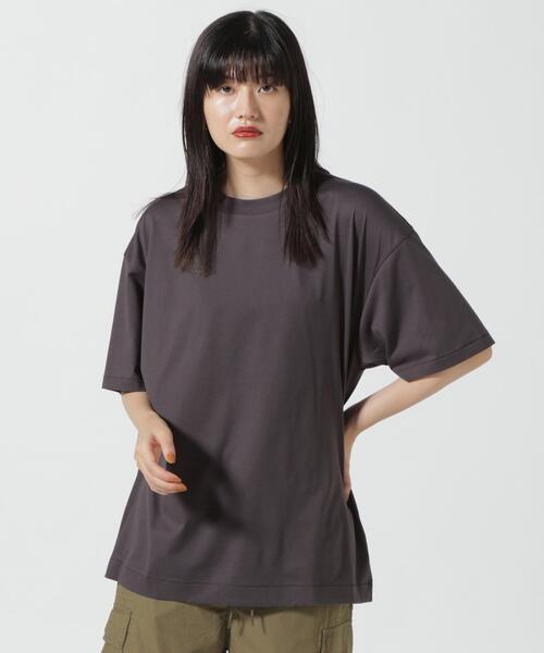 ATON エイトン 24SS 日本製 Suvin 60/2 Oversized T-Shirt スビンコットンオーバーサイズTシャツ KKAGCM0015 04(M) Camel 半袖 トップス【新古品】【中古】【ATON】 SUVIN 60/2 | OVERSIZED T-SHIRT – ATON | エイトン