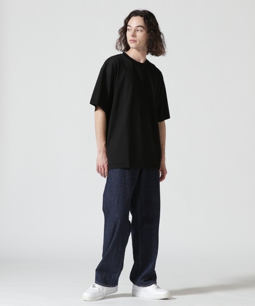 Tシャツ(半袖+袖なし) ATON - ATON OVERSIZED PULLOVER ATON_ONLINE_WOMEN_TOPS / エイトン_オンライン_ウィメンズ_