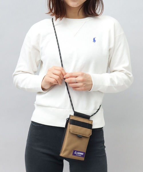 GERRY（ジェリー） ショルダーバッグ 撥水加工 リサイクルポリエステル