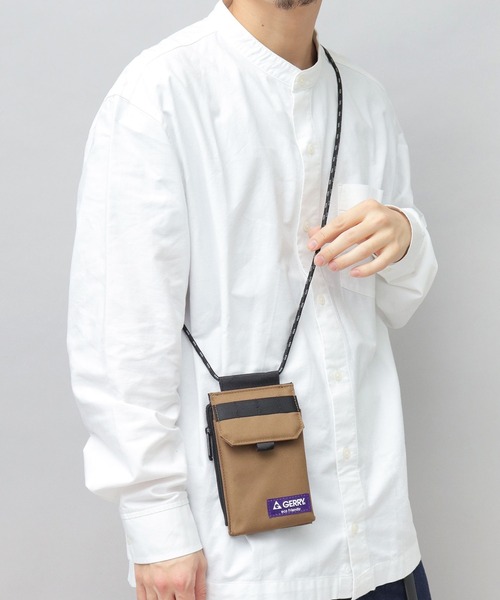 GERRY（ジェリー） ショルダーバッグ 撥水加工 リサイクルポリエステル