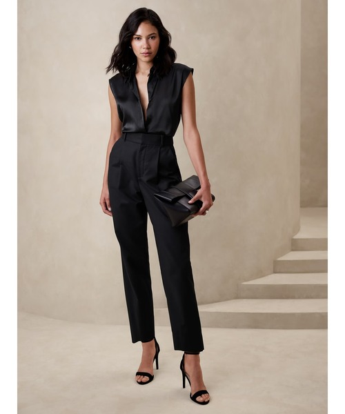 ブラウス シャツ BANANA REPUBLIC FACTORY STORE　　シルキーブラウス レディース | BANANA REPUBLIC | 04