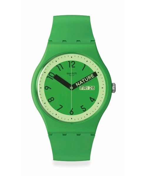 Swatch 腕時計 PROUDLY GREEN メンズ レディース : ZOZOTOWN
