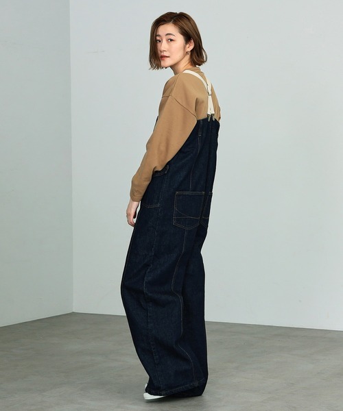 SOMETHING サロペット オーバーオール atelier ワイド