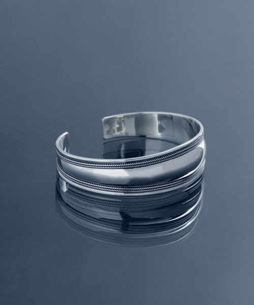 全商品オープニング価格！ バングル YArKA 「YArKA/ヤーカ」central chain flat bulge アクセサリー