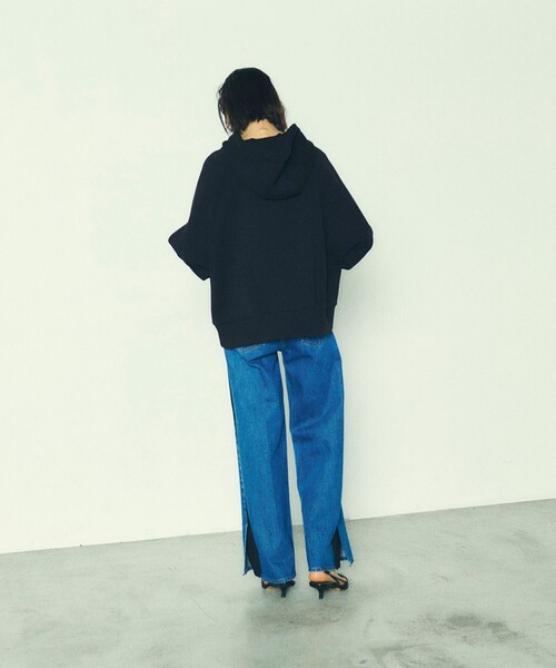 【グレースコンチネンタル】ハーフジップフードトップ ハーフジップフードトップ / GRACE CONTINENTAL | GRACE