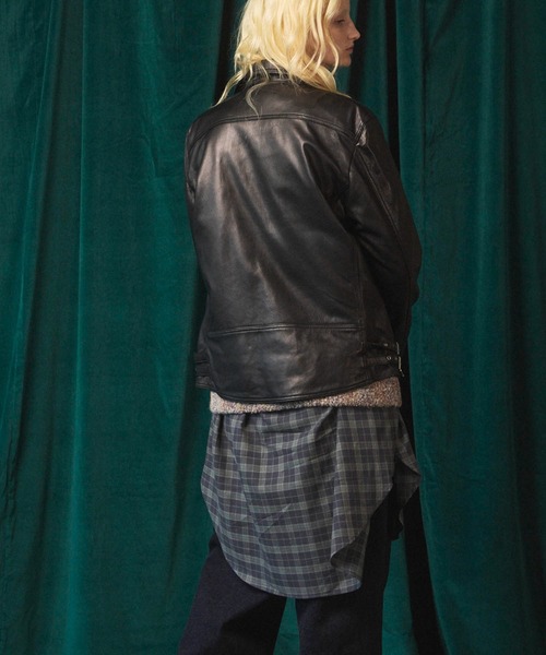 美品✨メゾンスペシャル レザージャケット ライダース 羊革 黒 38 ノーカラー 楽天市場】MAISON SPECIAL Sheep Leather Prime-Over Single