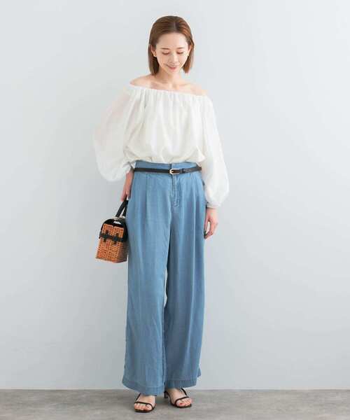 ブラウス シャツ ２ＷＡＹオフショルキャミブラウス レディース ブラウス シャツ 2WAYオフショルブラウス レディース : ZOZOTOWN