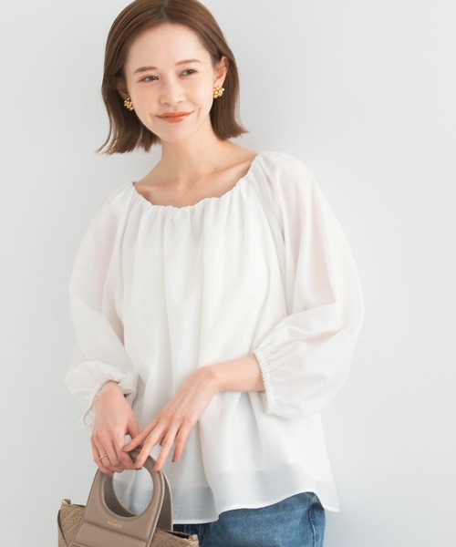 ブラウス シャツ 2WAYオフショルブラウス レディース : ZOZOTOWN