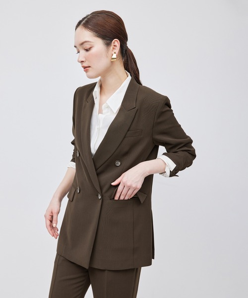 ROPE'（ロペ） ジャケット テーラードジャケット ポリエステルツイル