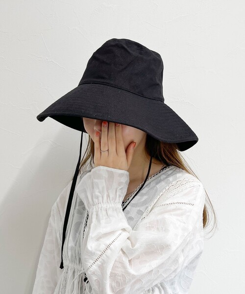 ＊Lack of Color ＊ M/L ウェーブ バケットハット ブラック Lack of Color ＊ ウェーブ バケットハット ブラウン S/M