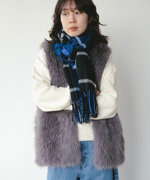 B：MING by BEAMS（ビーミング by ビームス） ストール マフラー