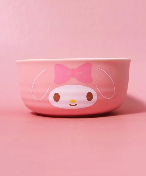 食器 (SK)「sanrio」キャラクター フェイス 陶器製 ボウル「11.9cm/400ml」 | sanrio | 12