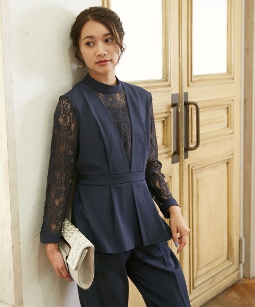 Jolie et Jolie（ジョリー エ ジョリー） パンツドレス スウィッチング