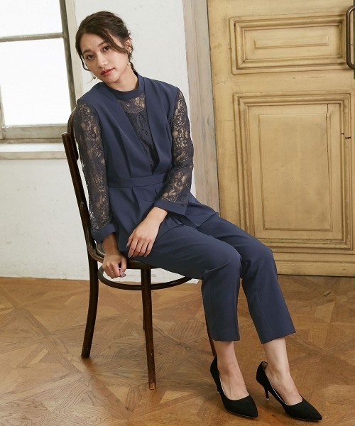 Jolie et Jolie（ジョリー エ ジョリー） パンツドレス スウィッチング