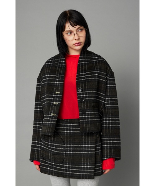 HeRIN.CYE ジャケット テーラードジャケット Round compact jacket 