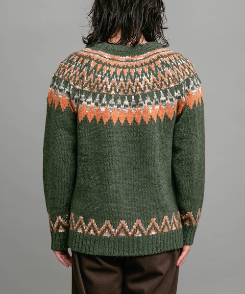 URBAN RESEARCH Sonny Label セーター ニット ノルディック柄