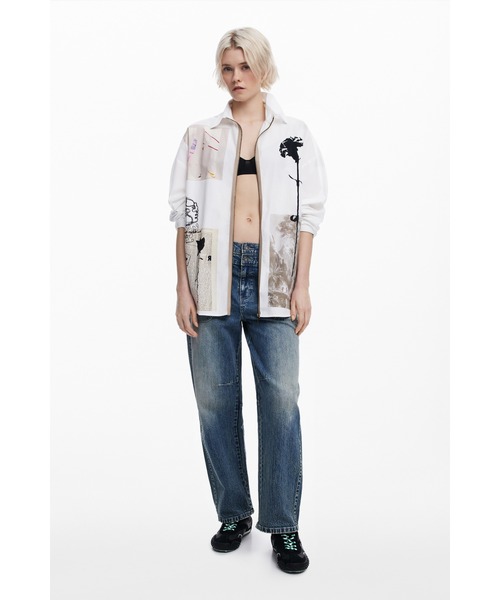 ブラウス シャツ ラクロアカットシャツ レディース Desigual ブラウス シャツ ラクロアカットシャツ レディース