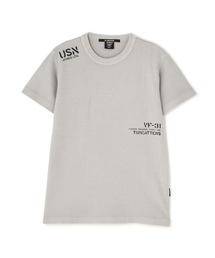 tシャツ FADE WASH HONEYCOMB WAFFLE T-SHIRT / フェイドウォッシュ ハニカムワッフル 半袖Tシャツ / AVIRE｜ZOZOTOWN Yahoo!店
