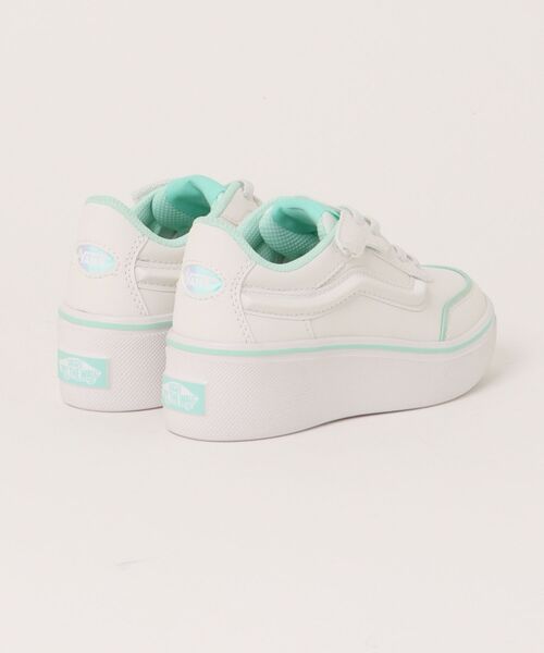 VANS（ヴァンズ） スニーカー 17-22 ISSAC イサック V3942K GR.WHITE