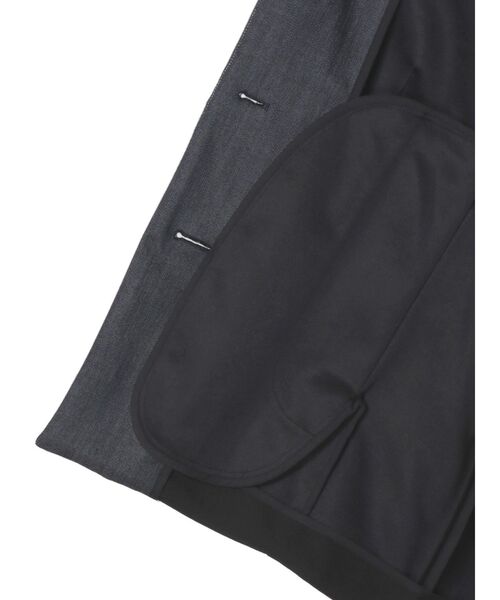 新品【UN3D.】デニムディテールドッキングテントコート UN3D. コート アウター DENIM DETAIL DOCKING TENT CT / デニム