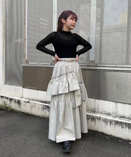 REDYAZEL（レディアゼル） ロング スカート アシメティアード