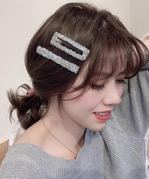 Lace Ladies（レースレディース） ヘアクリップ 「2点セット」ビジュー