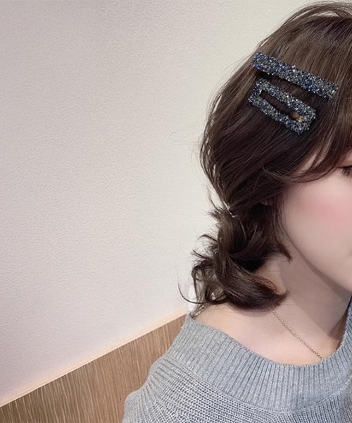 Lace Ladies（レースレディース） ヘアクリップ 「2点セット」ビジュー
