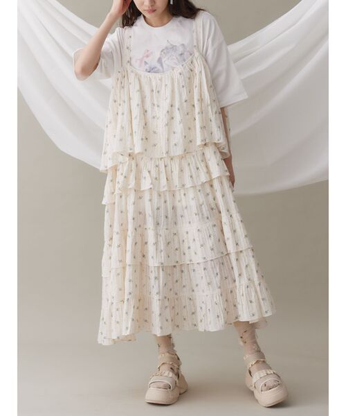 merry jenny floralティアードティアードワンピース merry jenny ワンピース floralティアードティアードワンピース