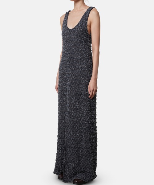 未使用 iRENE アイレネ Wrinkle Wrinkle Dress 36 IRENE（アイレネ） ワンピース ツイードニットドレス / Tweed Knit