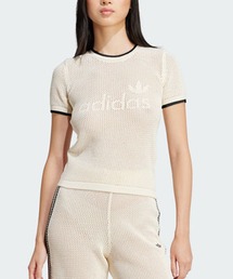 adidas アディダスオリジナルス プレミアム クロシェ カリ半袖Tシャツ adidas tシャツ オリジナルス プレミアム クロシェ カリ半袖T