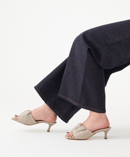 LE TALON 「LE TALON」 ミュール LARGE グレー レディース