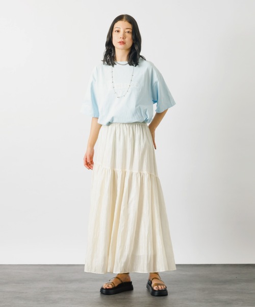 tシャツ 「REMI RELIEF / レミレリーフ」ロゴTシャツ / SP加工14/天竺T(France1970)「WEB限定」 レディース メンズ Rouge vif la cle｜【REMI RELIEF / レミレリーフ】ロゴTシャツ