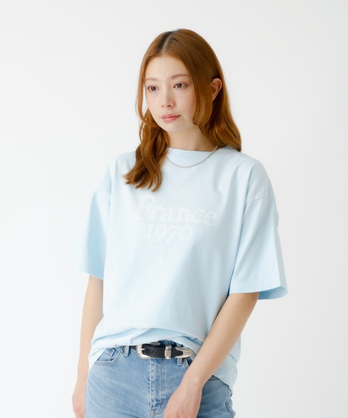 【美品】REMI RELIEF/レミレリーフ RAGLAN L/S Tシャツ REMI RELIEF（レミ レリーフ） tシャツ 「REMI RELIEF / レミレリーフ
