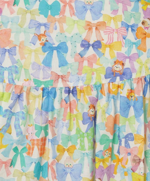 Jolly Poupee ブラウス シャツ 「22fabric」リボンコレクター/ブラウス 