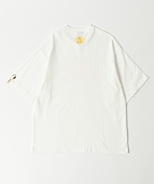 tシャツ ADAMPATEK/disco logo short sleeve T/ディスコロゴプリントT(AP2514021) レディース メンズ ADAMPATEK/disco logo short sleeve T/ディスコロゴプリントT