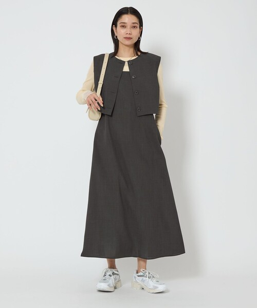 green label relaxing ワンピース ボレロ 靴 フォーマル green label relaxing 【キッズスーツ2点SET】ラメツイード