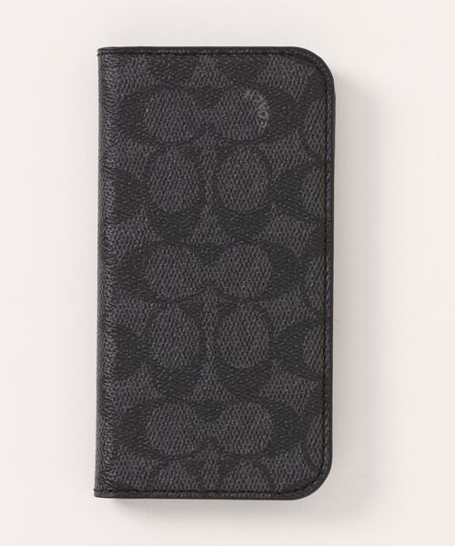 COACH スマホケース IPHONE 16 PRO フォリオ・シグネチャー
