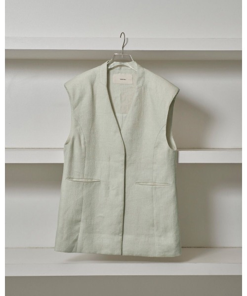 TODAYFUL トゥデイフル todayful ベスト ジレ Linen Over Vest