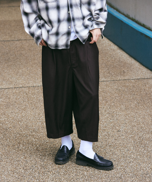 パンツ TRT JOURNAL STANDARD スラックス TR モダン スリー クォーター