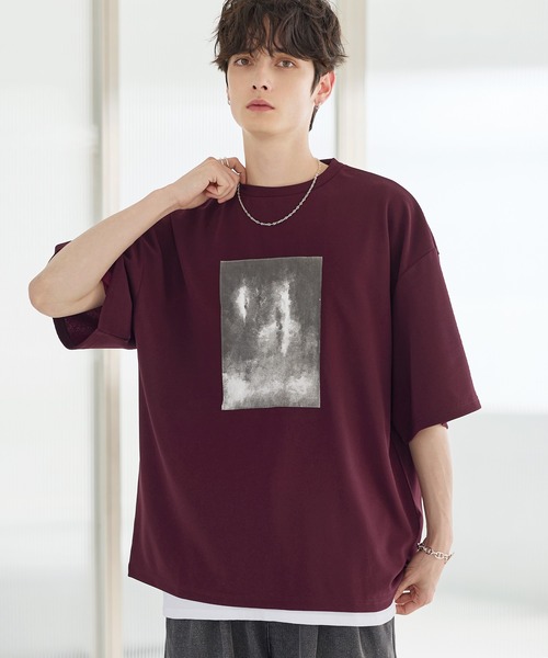 値下げVALENZA 接触冷感 半袖Tシャツ 接触冷感 UVカット Tシャツ メンズ トップス カットソー・再再販