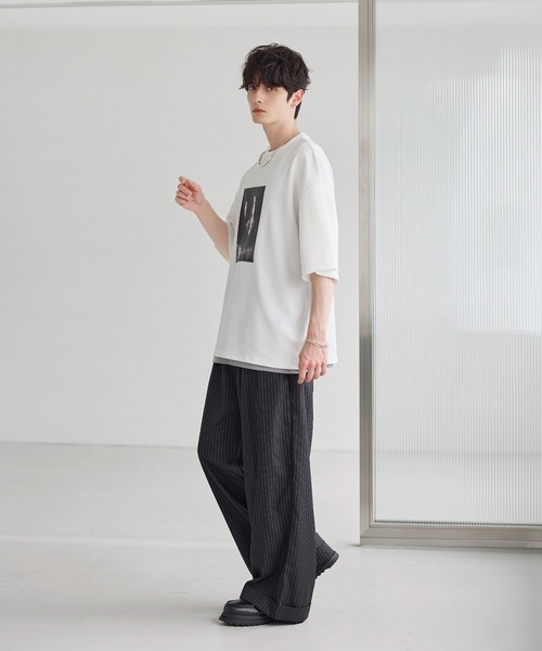 tシャツ 「25SS」「2点セット」接触冷感/抗菌防臭 グラフィック