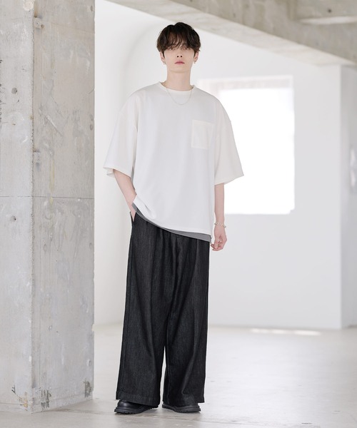 tシャツ 「26SS」「2点セット」接触冷感/抗菌防臭 梨地Tシャツ＆タンク