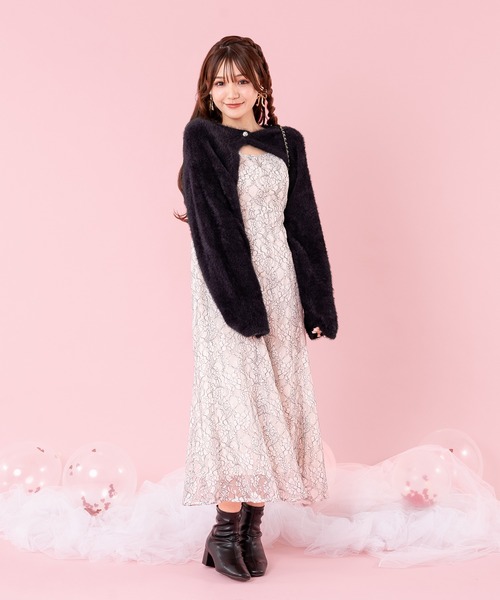 apres jour 「apres jour」 コンビワンピース フリー ピンク系